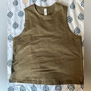 Lululemon Classic Fit Cotton Blend Tanktop